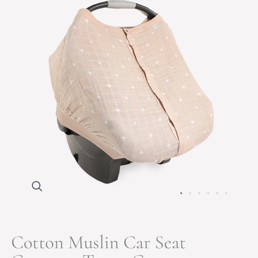 Little unicorn car seat cover - magnetic